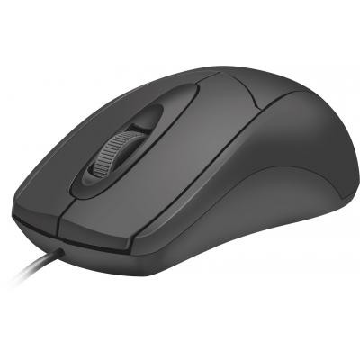 

Мышка Trust Ziva Optical mouse Black USB (21947)