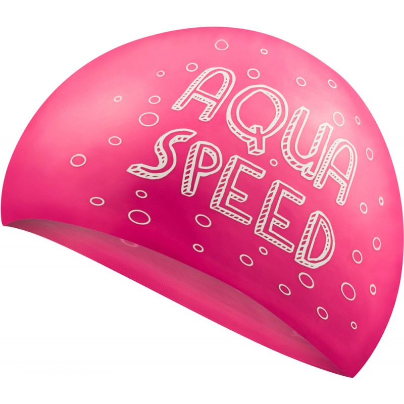 

Шапочка для плавания детская Aqua Speed Kiddie Unicorn Розовая
