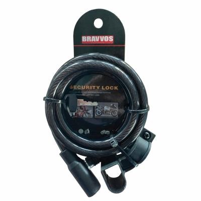 

Замок велосипедный Bravvos LOC-045-055 Key (LCK-031)