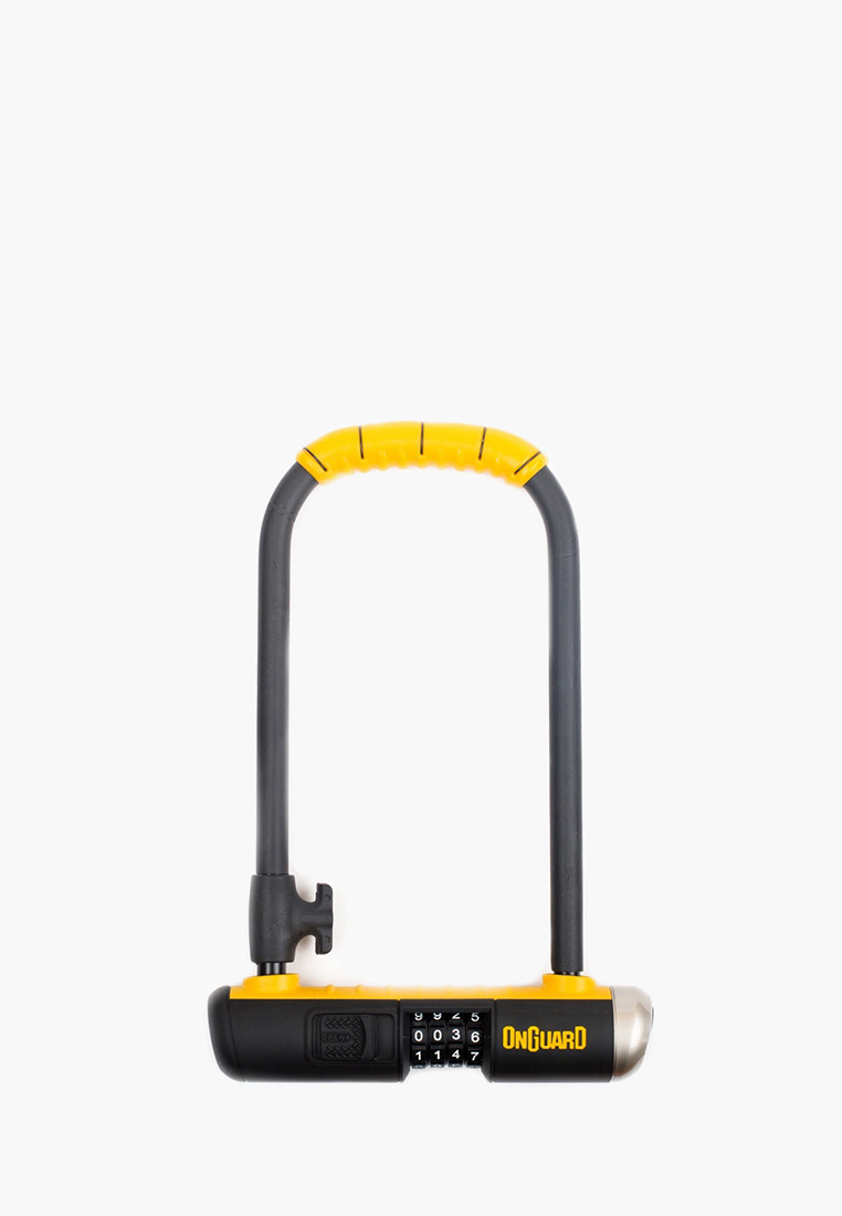 

Велозамок кодовий Onguard U-lock 8012C BULLDOG COMBO DT 115x230 Чорний з жовтим