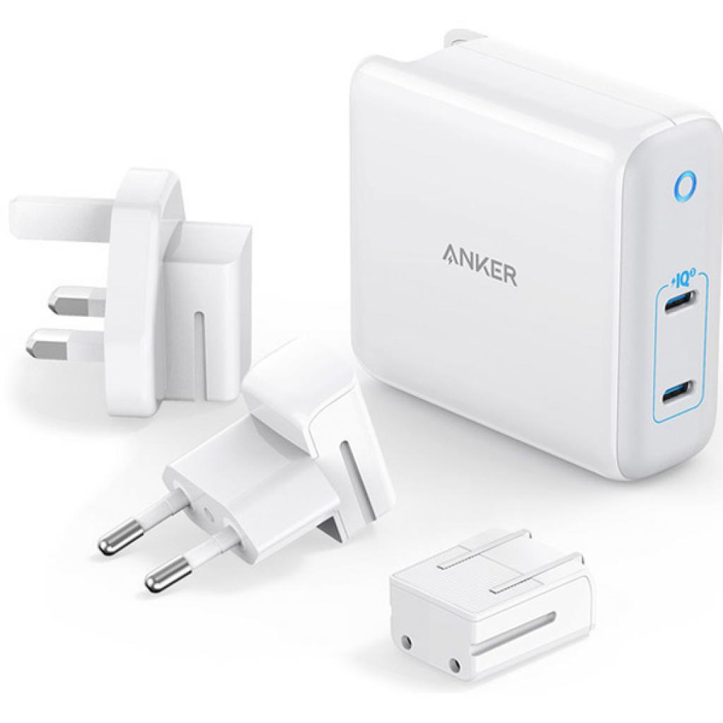 

Зарядное устройство Anker PowerPort Atom III Duo - 60W 2xUSB-С