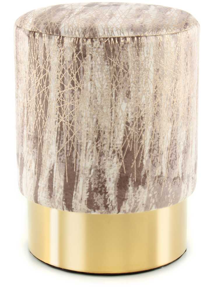 

Пуф Arhome Caramel T125 Taupe/Gold 3ULG6-TAU