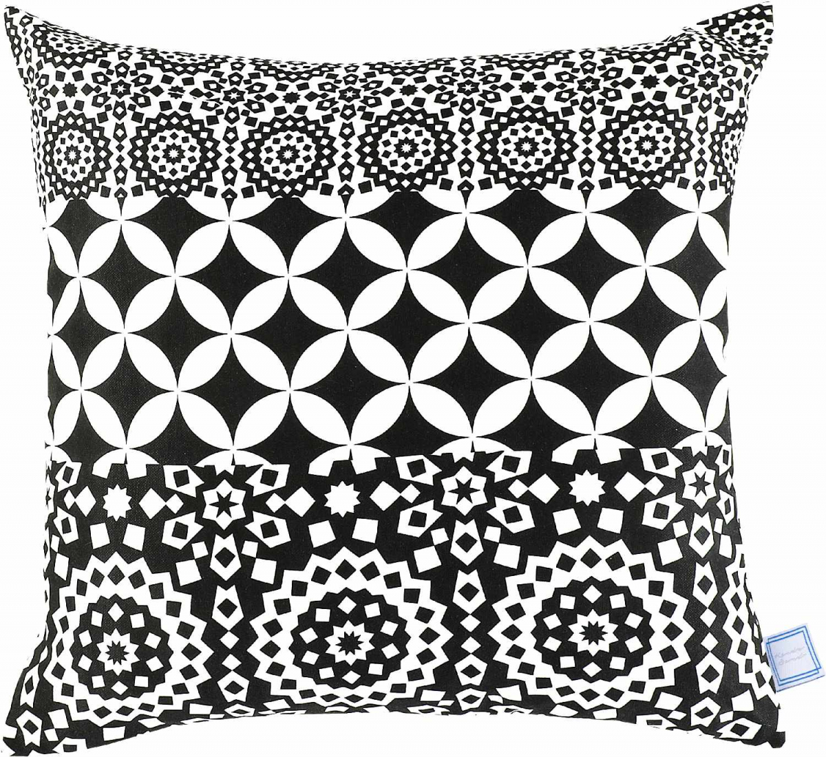 

Подушка Arhome Stereo Black/White TIKK9-45-45