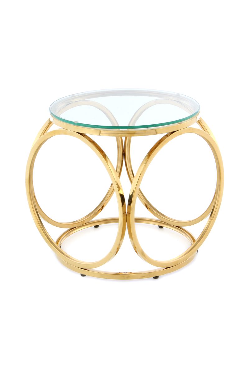 

Стол Arhome Kurt SM125 Clear/Gold 74COK-GLD