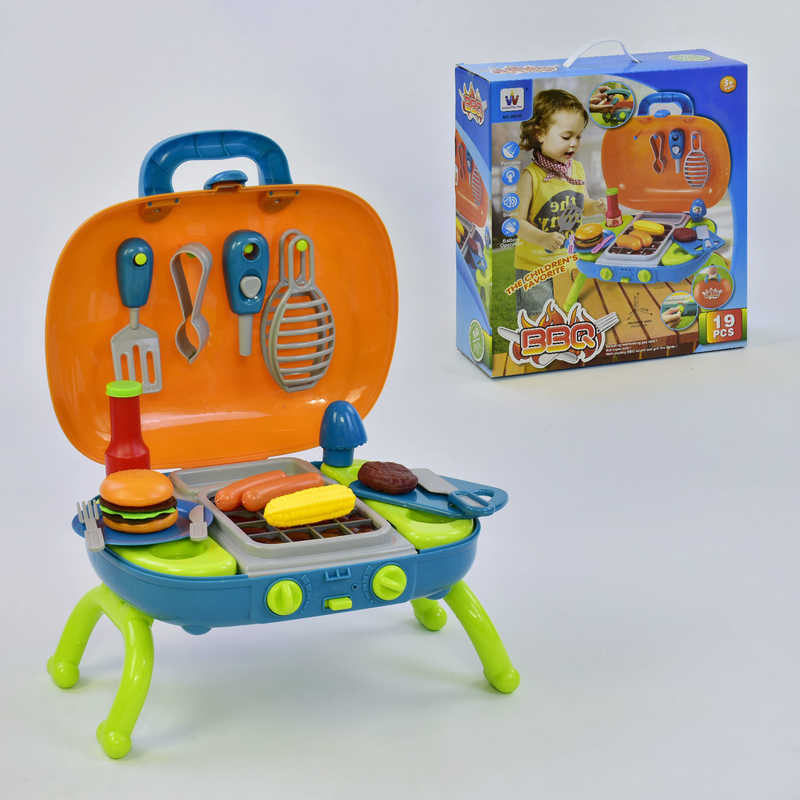 

Игровой набор Барбекю со звуковыми и световыми эффектами W 049 (16)