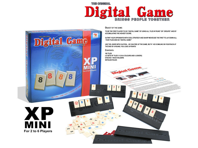 

Настольная семейная игра Digital Game XP Mini GT274414