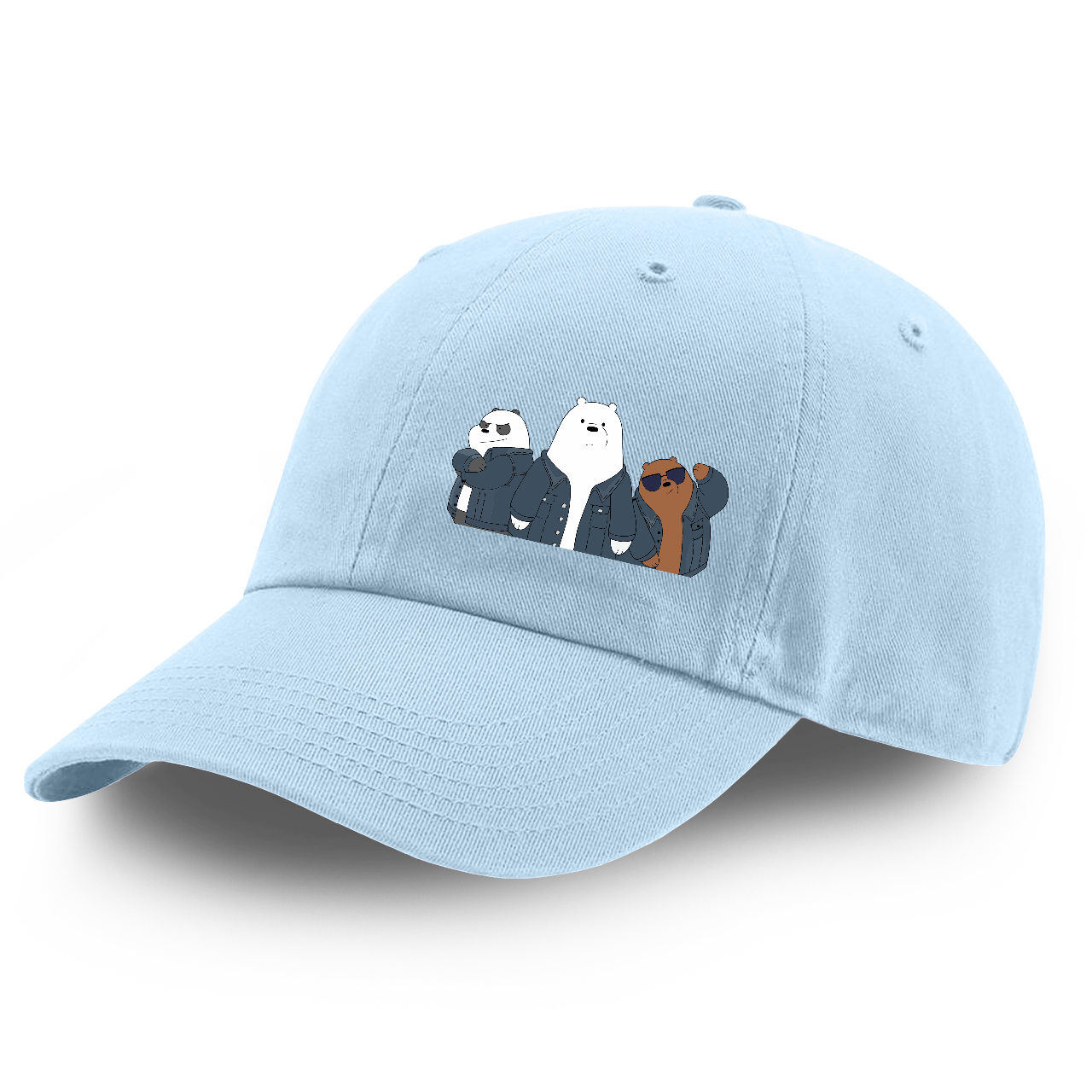 

Детская кепка Вся правда о медведях (We Bare Bears) (9273-2895-1) 100% Хлопок 53-56 см Голубой
