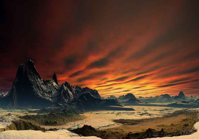 

Фотообои Природа 'Чужая планета' (2221) , Иней