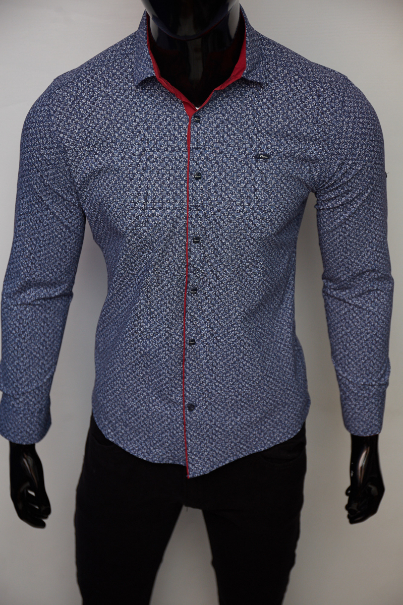 

Рубашка Paulsmith 16307 1 с регулировкой рукава 2xl Синий