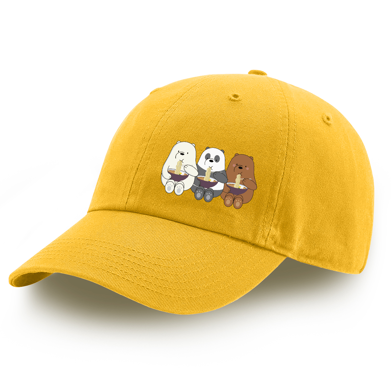 

Детская кепка Вся правда о медведях (We Bare Bears) (9273-2897-6) 100% Хлопок 52-57 см Желтый