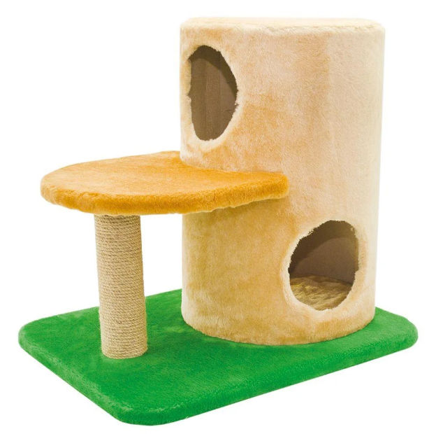 

Когтеточка домик для котов дряпка 57х44х60 см (3456634-De)