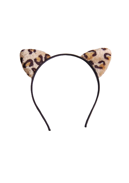 

Ободок-ушки леопардовые 7118-leopard леопардовый цвет