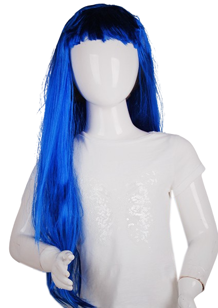 

Яркий детский парик2 7049-blue синий цвет