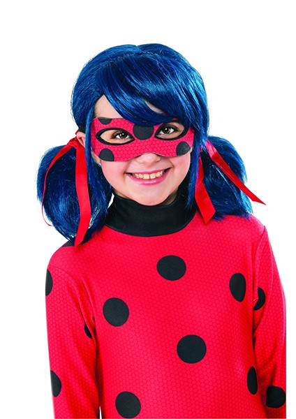 

Парик Косплей Леди Баг 7119-blue синий цвет