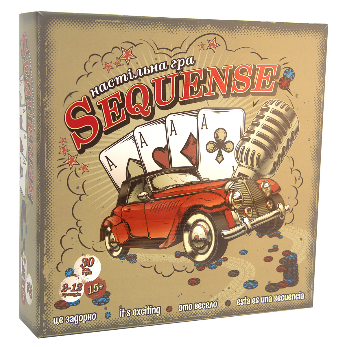 

Настольная игра Sequence Сиквэнс 30361