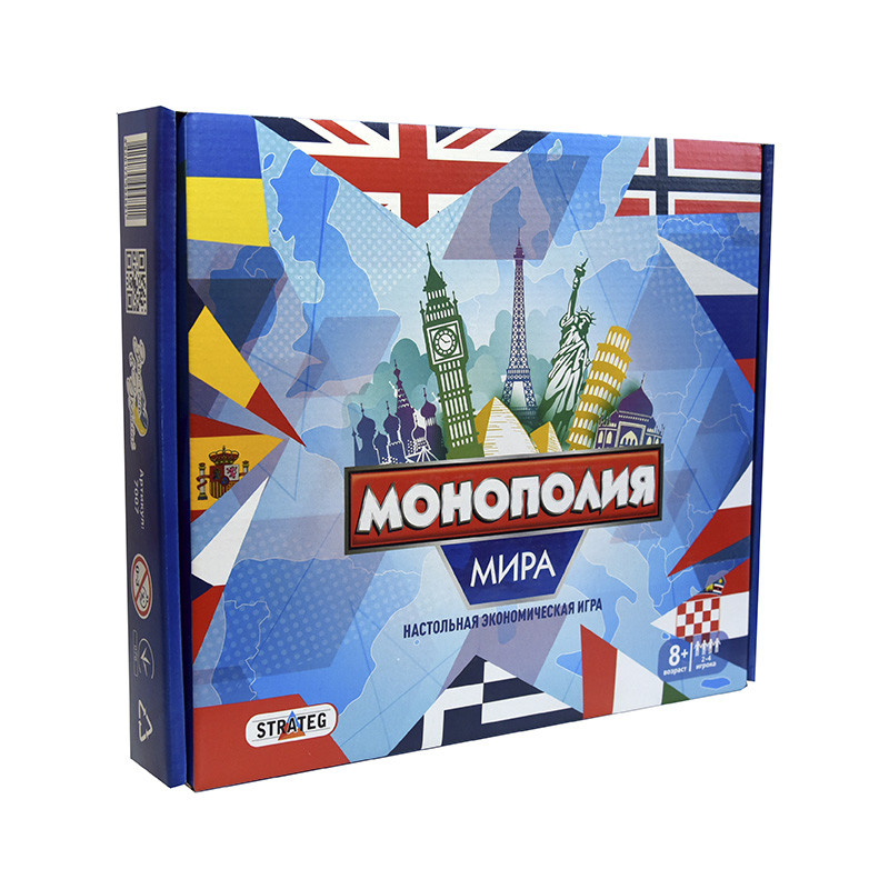 

Настольная игра Монополія світу 7007