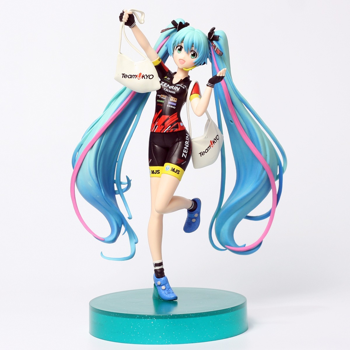 

Коллекционная аниме-фигурка Bandai Spirits Hatsune Miku UKYO Team Print&Hair Cheering Ver. 19 см