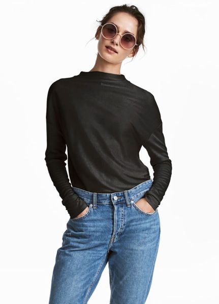 

Блуза H&M 34 Черная (1082-179)