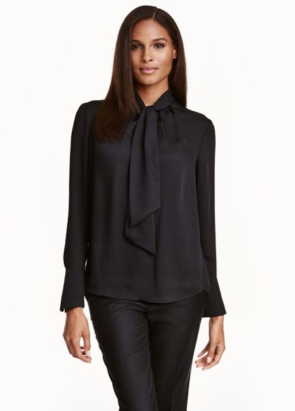 

Блуза H&M 32 Черная (1095-413)