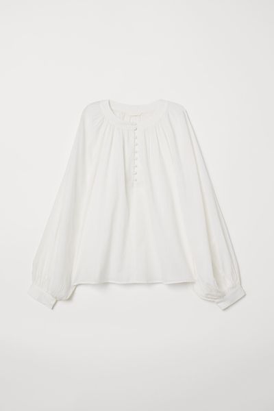 

Блуза H&M 42 Молочная (1200-720)