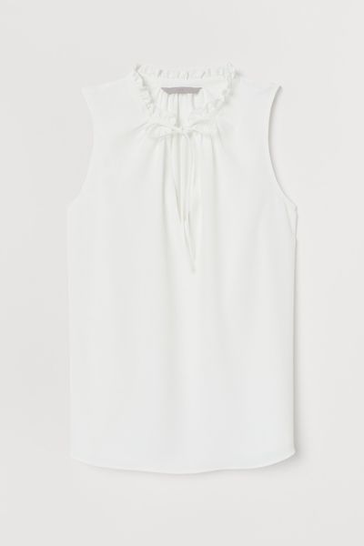 

Блуза H&M 36 Белая (1202-377)