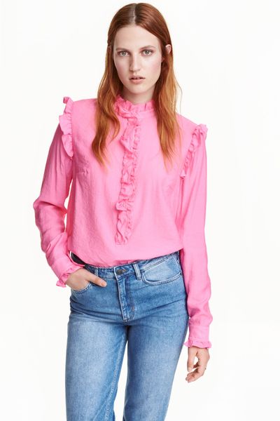 

Блуза H&M 32 Розовая (1089-366)