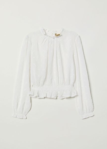 

Блуза H&M 38 Белая (1091-720)