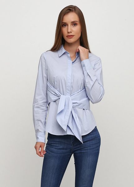 

Блуза H&M 34 Голубая (1082-101)