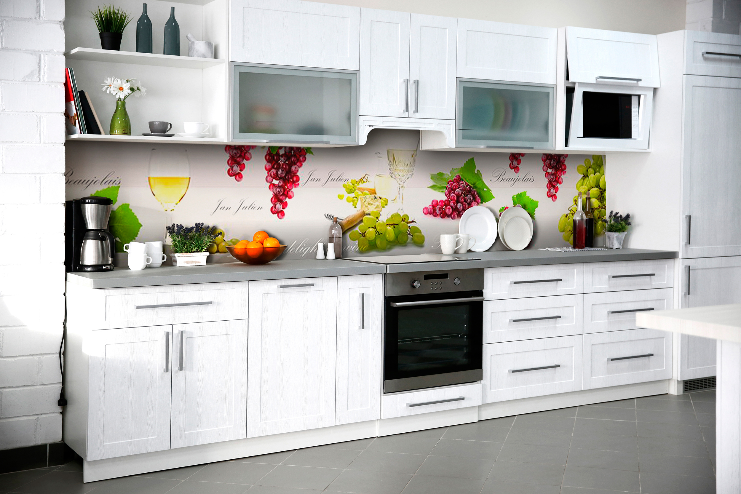 

Скинали на кухню Zatarga Сортовой виноград 600х2500 мм