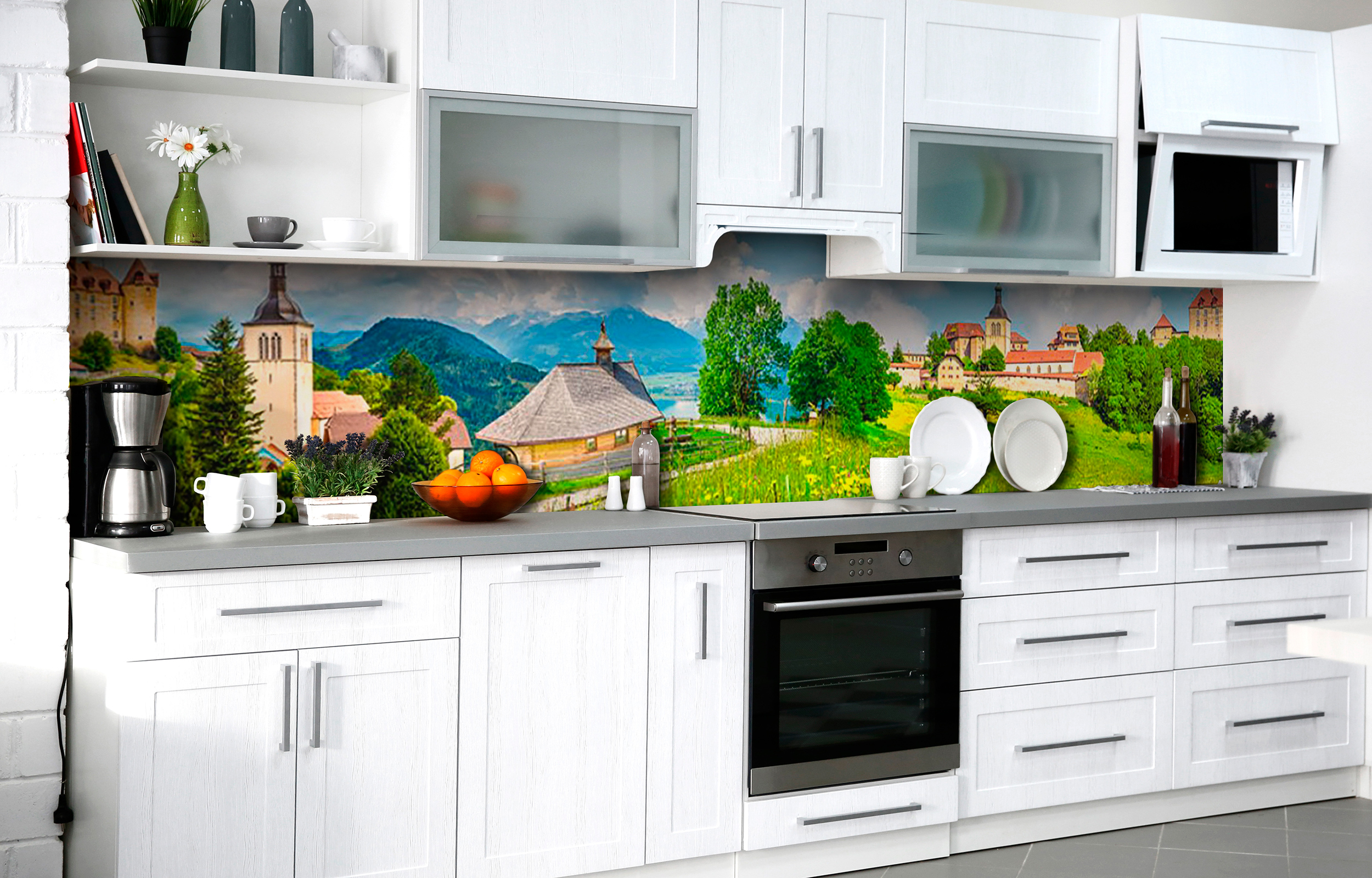 

Скинали на кухню Zatarga Межигорье 600х2500 мм