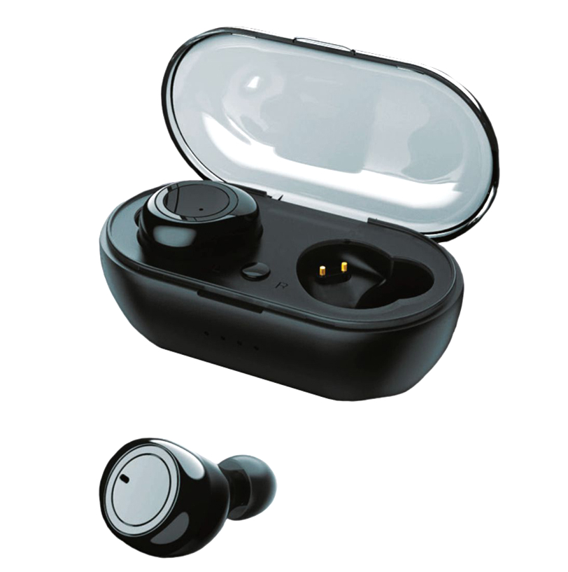 

Беспроводные bluetooth наушники TWS-02 Black с зарядным боксом
