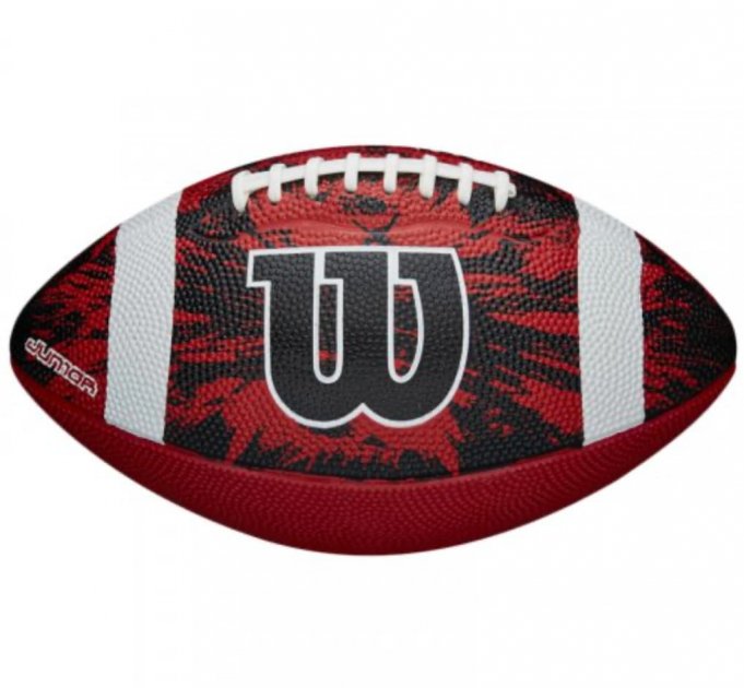 

Мяч для американского Wilson футбола Wilson DEEP THREAT FB JR красно/черный WTF1592XB