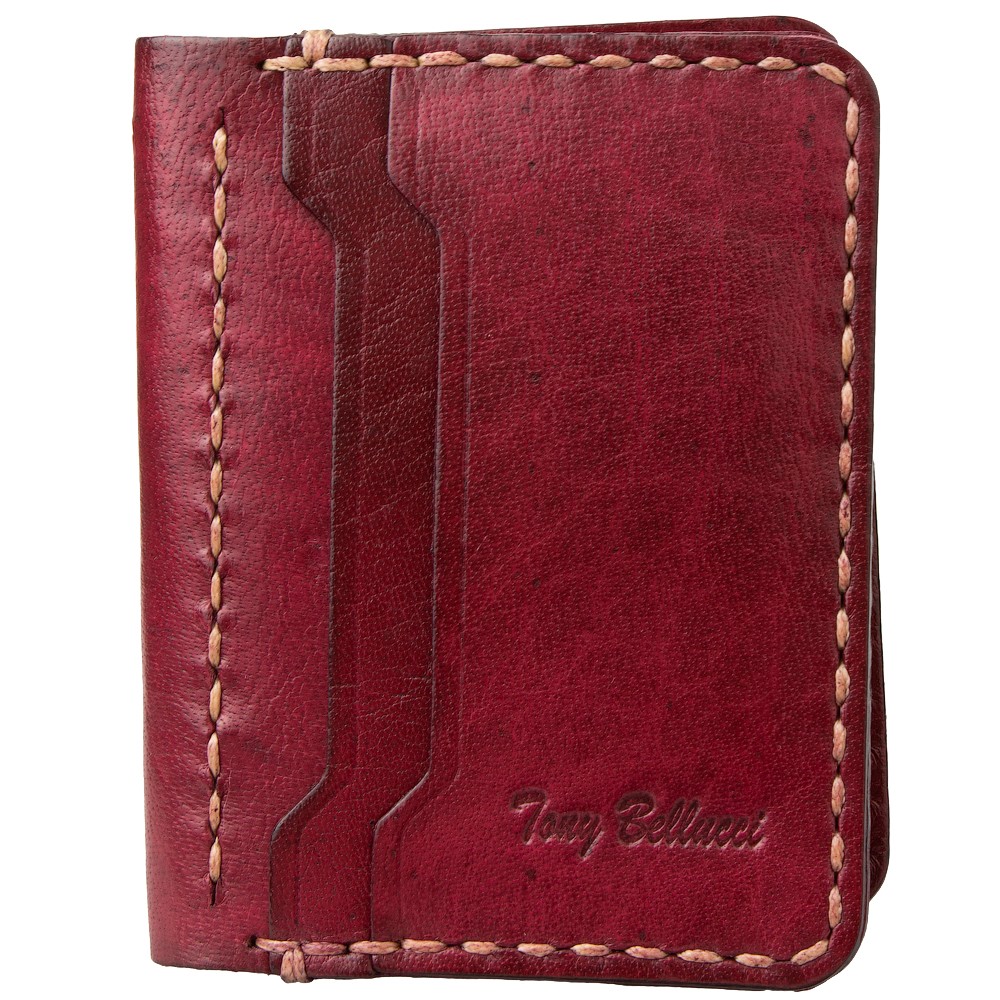 

Визитница кожаная TONY BELLUCI 3536-339 бордо
