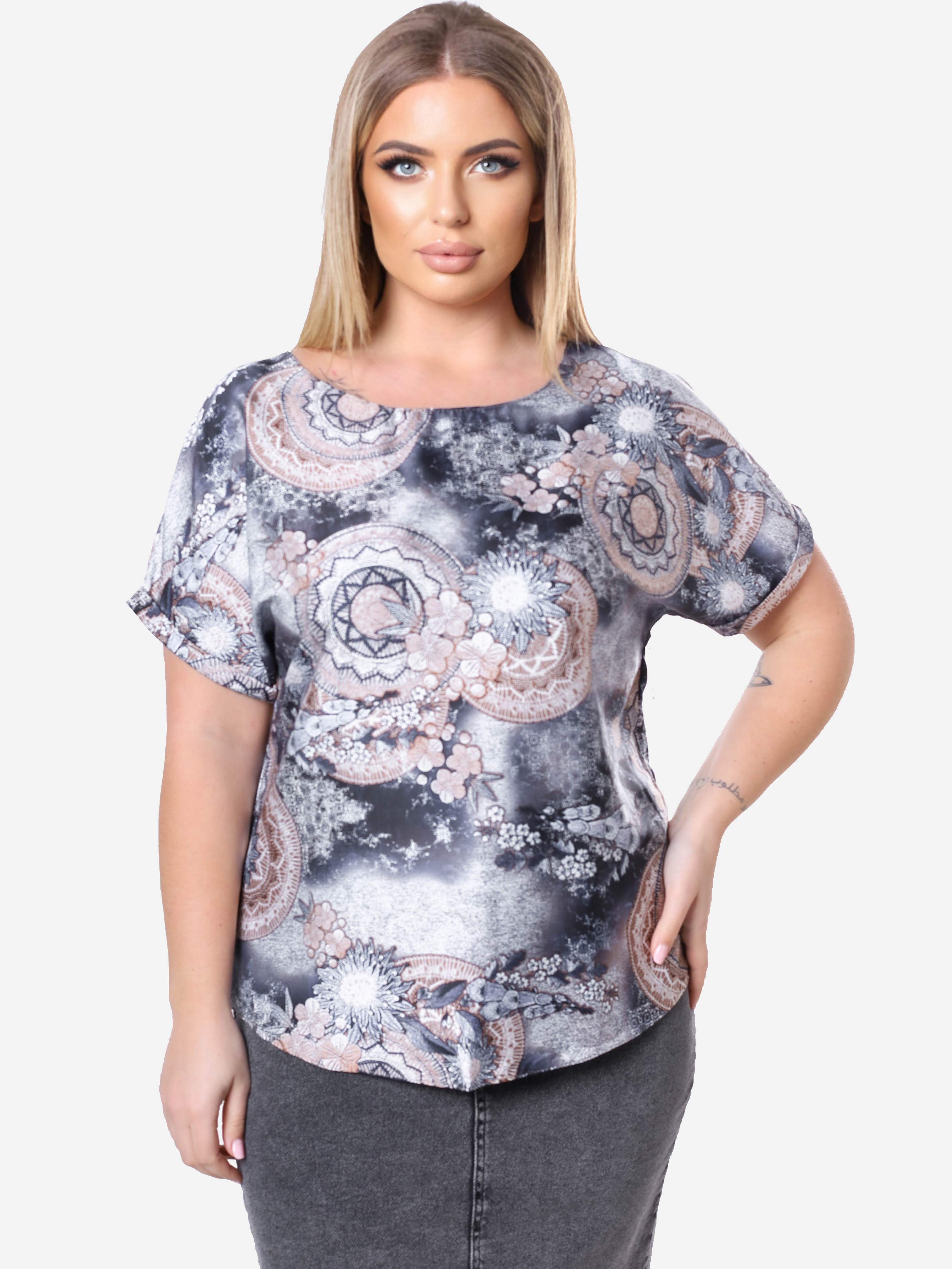 

Блузка DEMMA 649 58-60 Голубая