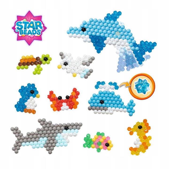 

Набор аквамозаики из бусинок Aquabeads Звезды и Океан (31769)