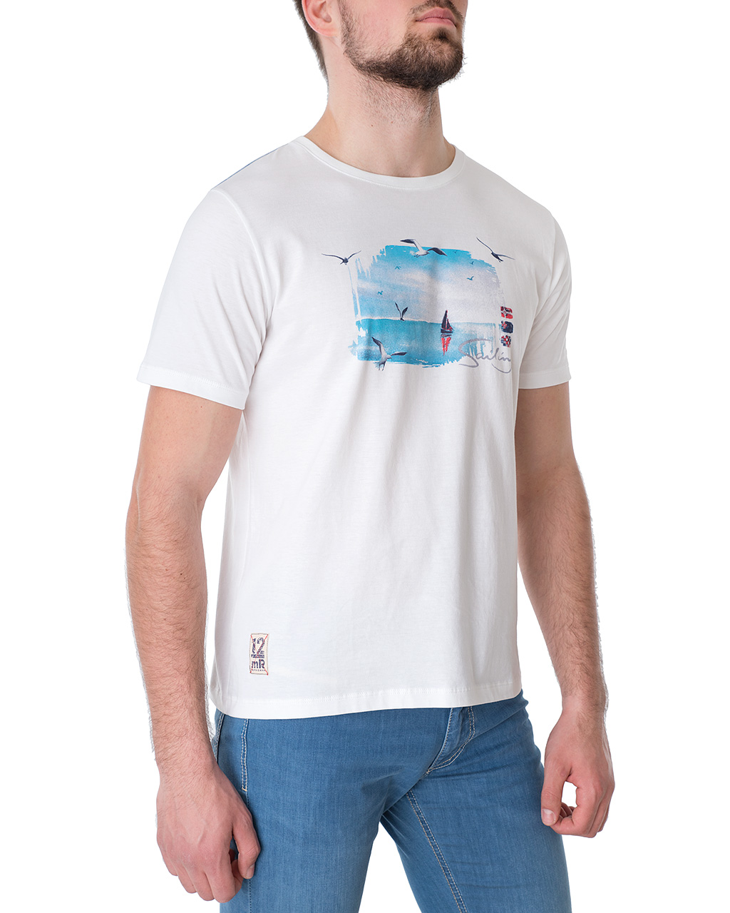 

Футболка чоловіча RAGMAN (523580-006/20) Білий XXL