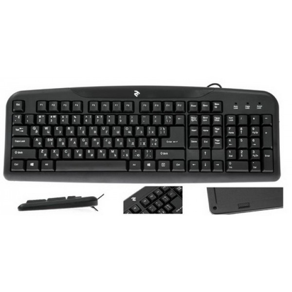 

Клавиатура 2Е KS 101 Black (2E-KS101UB) USB_