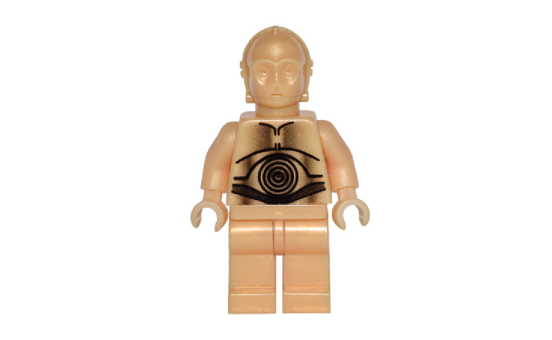 

Конструктор LEGO C-3PO - Pearl Light Gold 1 деталей (sw0010)