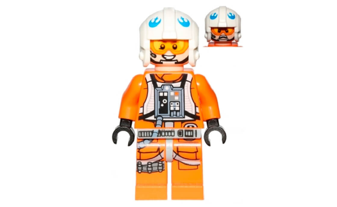 

Конструктор LEGO Rebel Pilot - Zin Evalon 1 деталей (sw0761)
