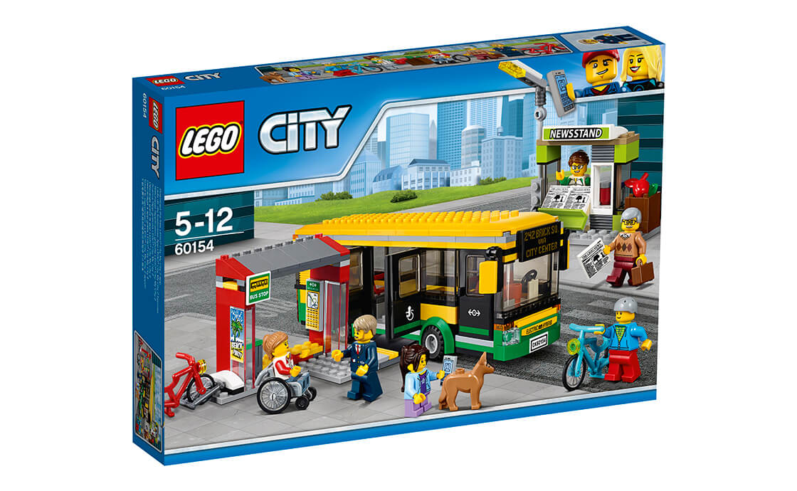 

Конструктор LEGO Автобусна зупинка 337 деталей (60154)