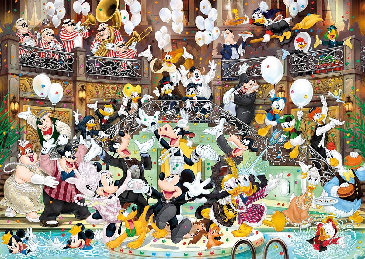 

Пазли Clementoni - Мишка Міккі: 90 років магії / Disney, 6000 елементів (36525)
