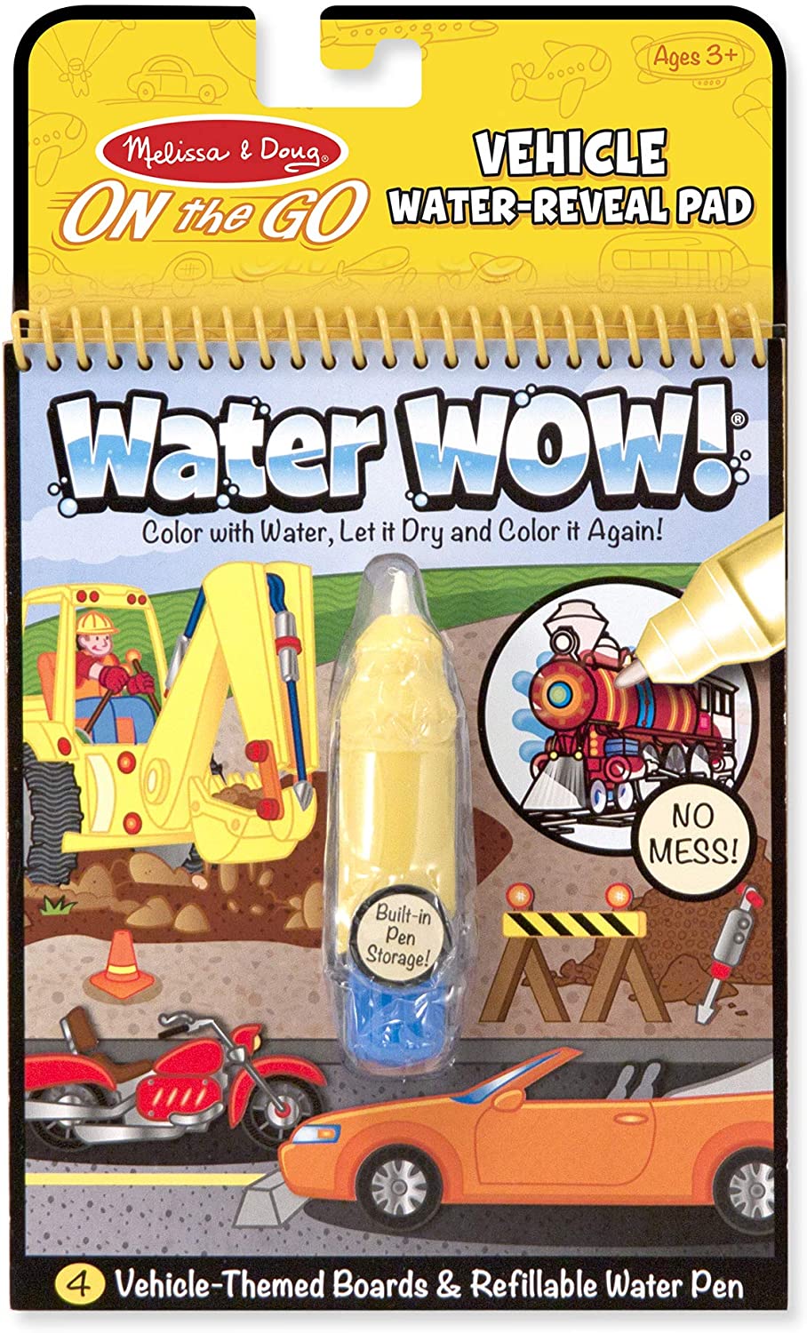 

Волшебная водная раскраска Water WOW Vehicles Транспорт
