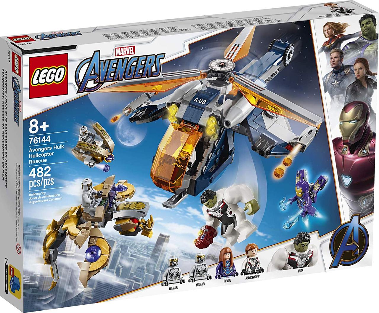 

Конструктор Lego Super Heroes Мстители Спасение Халка на вертолёте (76144)