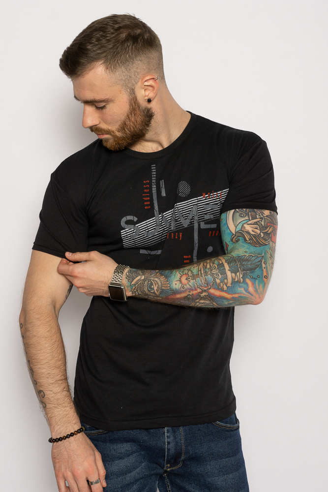 

Футболка Time of Style 627F015 M Черный