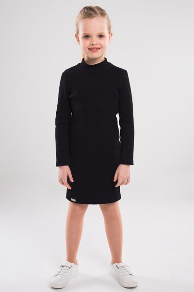 

Платье с длинным рукавом Suzie ПЛ-34003-1 140 см чёрный