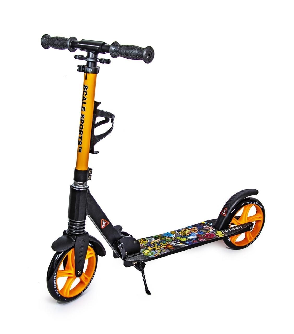 

Самокат двухколесный складной Scale Sports SS-15 Orange колеса 200 мм