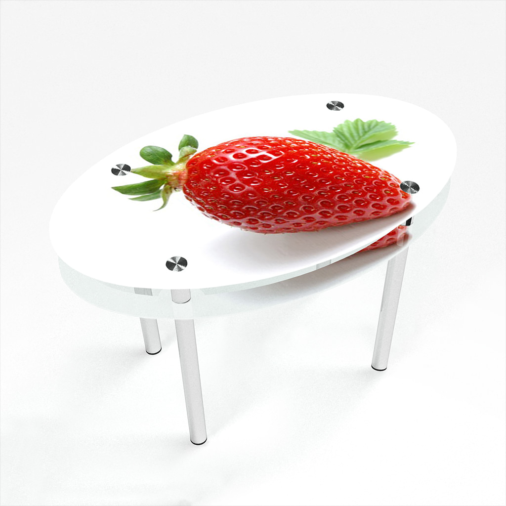 

Стіл БЦ-стіл Овальний з проходить полицею Sweet berry Еко (650 x 1100 x 750)