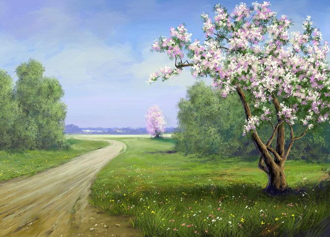 

Фотообои Арт 'Пейзаж' (2706) , Мелкий песок