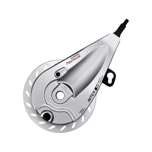 

Гальмо ролерне SHIMANO BR-C3000-F Nexus, ротор 122мм, переднє, 3.5мм гайка (M9)