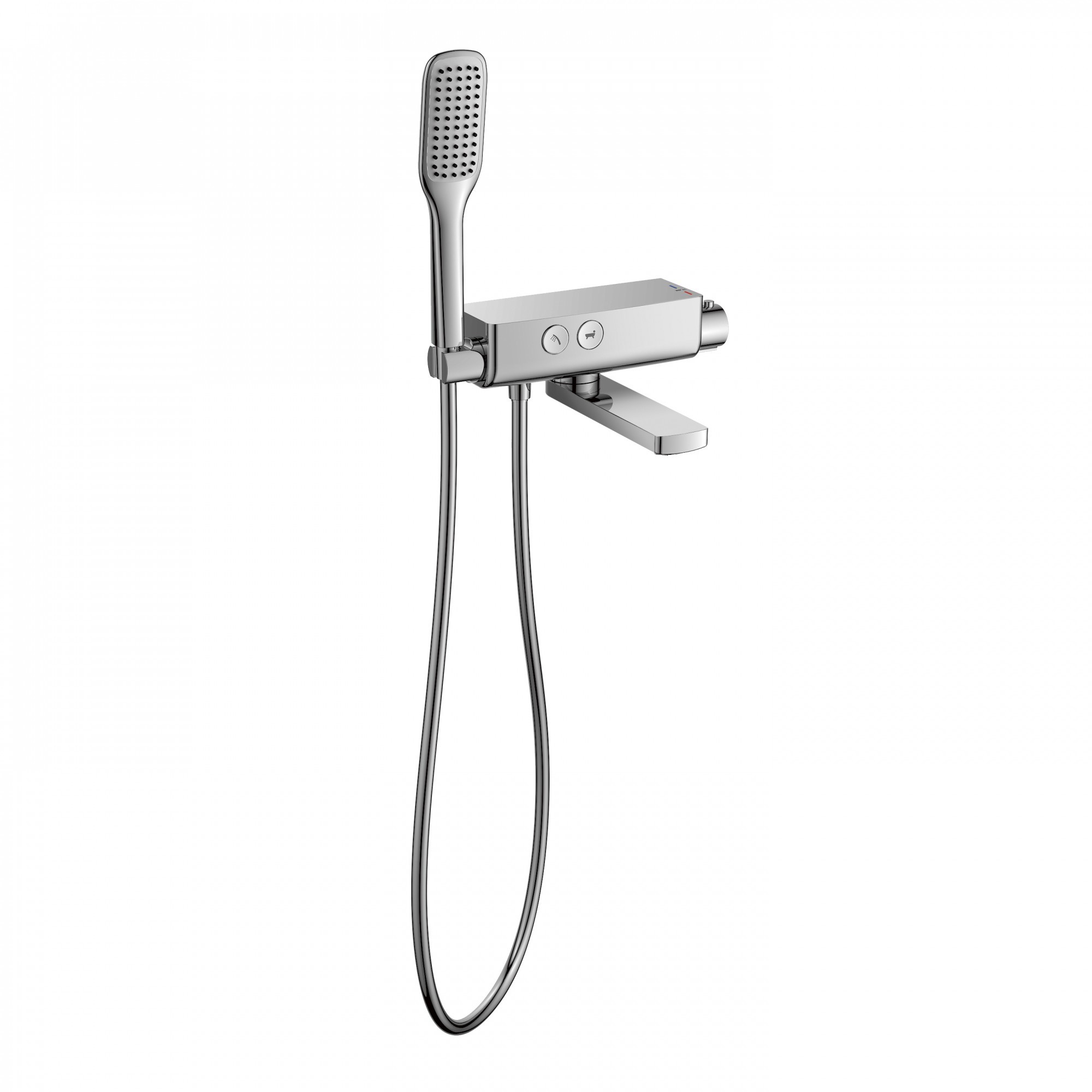 

Смеситель для ванны Imprese Smart Click с душевым гарнитуром (ZMK101901040) хром
